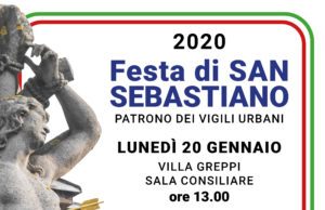 Festa di San Sebastiano, Patrono dei vigili urbani – 2020